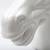 Large Ceramic White Horse Head Statue Equestrian 12 thumbnail