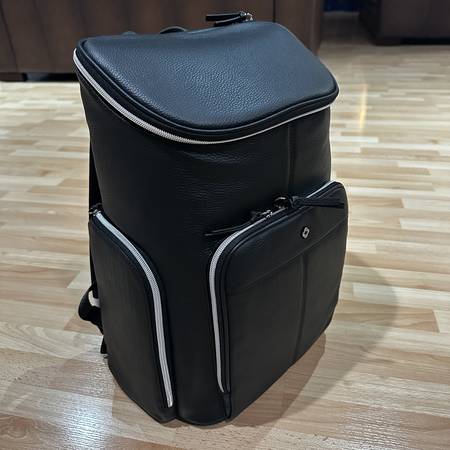 Samsonite Mobile Solution 2 Leather Deluxe Backpack 1