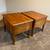 Soild Oak End Side Table Nightstands 4 thumbnail