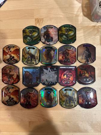Magic the Gathering Relic Tokens Spindown Counter Lot 1