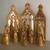 Christmas Nativity Scene 7 Pc Gold Leaf Gothic Church Style Jeweled 2 thumbnail