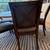 Bassett Solid Wood Round Dining Table & 6 Upholstered Chairs 4 thumbnail
