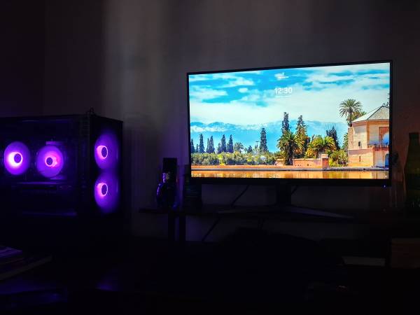 Desktop PC set up 1
