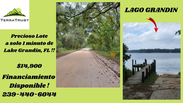 $14,900 Beautiful 1/4 Acre Lot One Minute from Lake Grandin - Financing Available (Interlachen, FL)63823028922883120