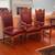 Antique Lion Carved Oak Chairs - Set of 7 3 thumbnail