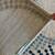 Modern Tan & Blue Rug – 89" x 120" 8 thumbnail