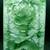 Burmese jadeite jade typeA icy blue green pendant Dragon. 2 thumbnail