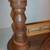 VINTAGE UNUSUAL HANDMADE TRIPLE WALNUT WOOD CANDLE HOLDER 7 thumbnail
