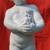 Solid Cement 52" Tall Angel Statue and Large Pedastal 3 thumbnail