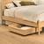 Article Lenia Underbed Storage Drawer Set - White Oak 5 thumbnail