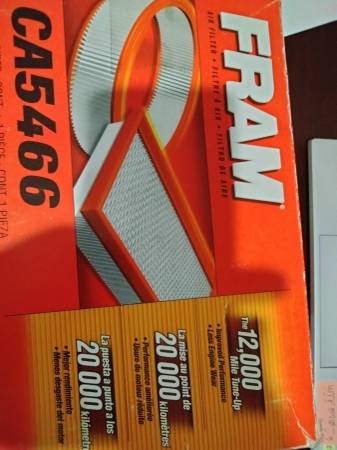Frame Air Filter CA5466 (new in box) 1