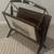 Vintage Walnut Collapsible Magazine Rack 2 thumbnail