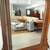 Antique Victorian Eastlake Carved Cherry Wood Wall or Dresser Mirror 3 thumbnail