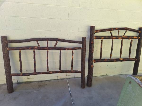 Amish log beds 1