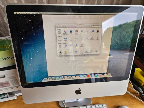 APPLE iMac A1224 20" ordenador de escritorio Intel 2 GHz 4 GB de RAM 250 GB de disco duro - $80 (Tyngsborough)63470443257345124