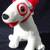 Vintage Bullseye Target Christmas Holiday Dog Plush Toy, 2006 1 thumbnail