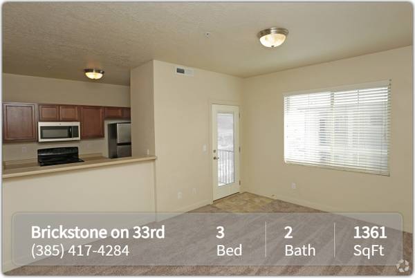 $1,853 / 3br - 1361ft2 - Beautiful and bright 3 bd 2 ba! Don't miss out on this stunning view (Salt Lake City)63674310904449121