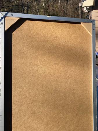 Big Aluminum Frame Mirror - $50 (Dawsonville)63470456226177124