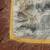 Vintage ALASKA Pillow Slip Case, Souvenir of Alaska, Husky, Totem, Eskimo, Gold 5 thumbnail