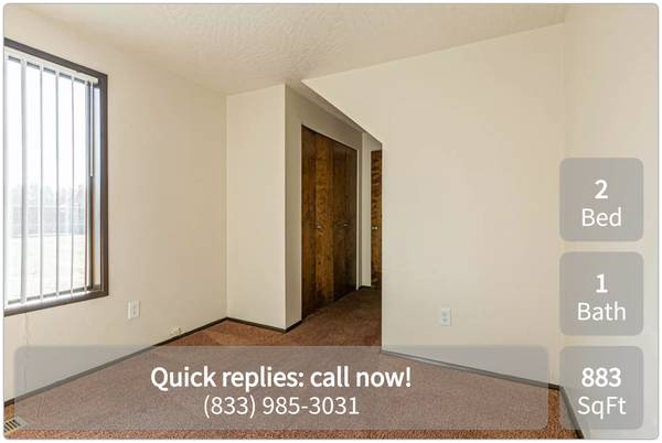 Don't let this fabulous 2 bed 1 bath apartment get away!! 1