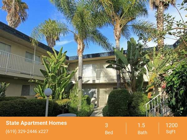 $3,850 / 3br - 1200ft2 - Extra Storage, On-Site Maintenance, Refrigerator, BBQ/Picnic Area (San Diego)63998606525827123