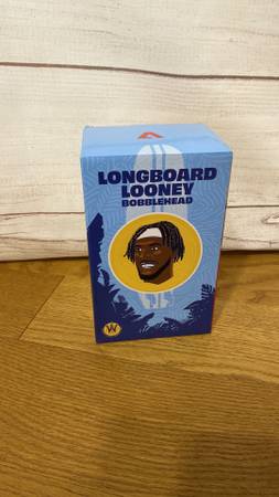 Golden State Warriors Santa Cruz Kevon Looney Longboard Bobblehead 1