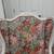 Elegant French Provincial Side Chair, Floral Upholstery, Excellent 5 thumbnail