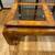 Vintage Asian Oriental Chinoiserie Coffee Table with Glass Panel Top 7 thumbnail