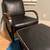 Art Deco McKay Mechanical Inspired Leather Chair and Ottoman 1 thumbnail