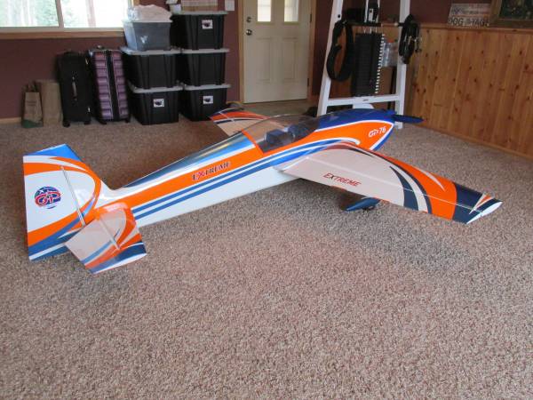 Skywing Extra, 90"wingspan, 70cc size. 1