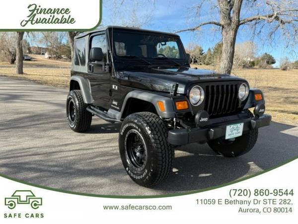 2005 Jeep Wrangler X - $17,950 (aurora)63621877053699122