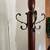 BEAUTIFUL SOLID CHERRY COAT RACK 1 thumbnail