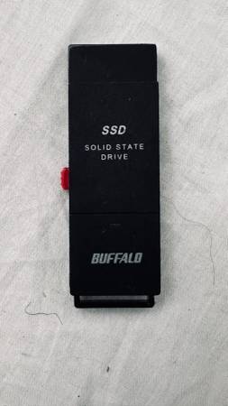 BUFFALO External SSD 500GB - Up to 600MB/s - USB-C - USB-A - USB 3.2 G 1