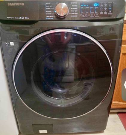 Samsung Front Load Washer WF45B6300AP – 4.5 Cu Ft – Smart Care – WiFi – 1