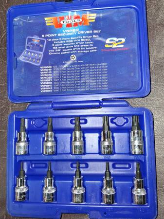 VIM 5 point security bit set NEW 1