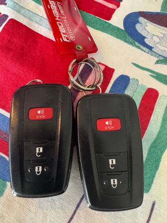 Two OEM 2020-2022 TOYOTA Highlander 4B Hatch Smart Key FOB HYQ14FBC - $12063470266455811120
