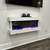 Electric 3 Sided Contemporary Fireplace 1 thumbnail