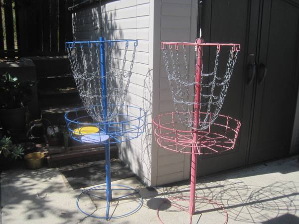 two disc golf goals 1