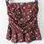 $398 NWT Veronica Beard Taras Floral Print Skirt Merlot Size 4 Ruffle 4 thumbnail