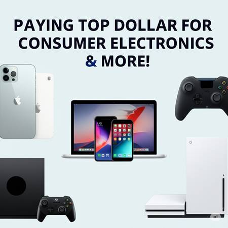 CASH NOW FOR PHONES, GAMING CONSOLES, STREAMING DEVICES 1