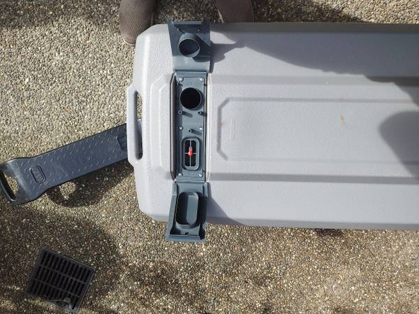 SmartTote2 35 Gal 4-Wheels Portable RV Waste Tote Tank - like new 1