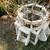 Antique Victorian Bird Cage Hot Air Balloon Style Birdcage 36” Tall 2 thumbnail