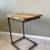 West Elm Steel Pipe Side Table  (OBO) 9 thumbnail