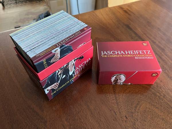 Jascha Heifetz Colección Completa en Estéreo Remasterizada - $350 (Redwood City)63436191480577121