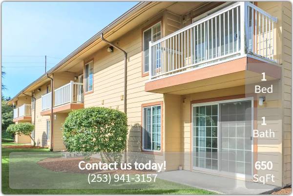 $1,409 / 1br - 650ft2 - Live the dream life in our gorgeous community! Stop by for a tour! (Federal Way - Steel Lake Park)63934290352899121