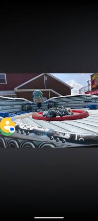 Airbots inflatable sumo wrestling arena with 2 suits and blower's 1