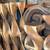 Twist Pedestals Hand Crafted Wood: Many Sizes, Colors SALE 4 thumbnail
