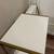 Small White/Gold Multipurpose Desk - 32"x29"x12" 15 thumbnail