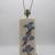 Mid Century Chinoiserie Stoneware Pottery Lamp SIGNED Blue & White 1 thumbnail