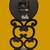 NWOT Vtg Chateau Joullian Pontet Freres Metal Standing Table Clock 6 thumbnail